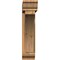 Ekena Millwork Thorton Traditional Rough Sawn Bracket w/ Offset Brace, Western Red Cedar, 6"W x 26"D x 26"H BKT0604X26X26THR01RWR - alternate 3